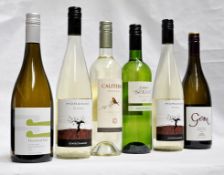 **Great Selection** 6 x  Assorted 75cl Bottles Of White Wine – See Full Description For Details -