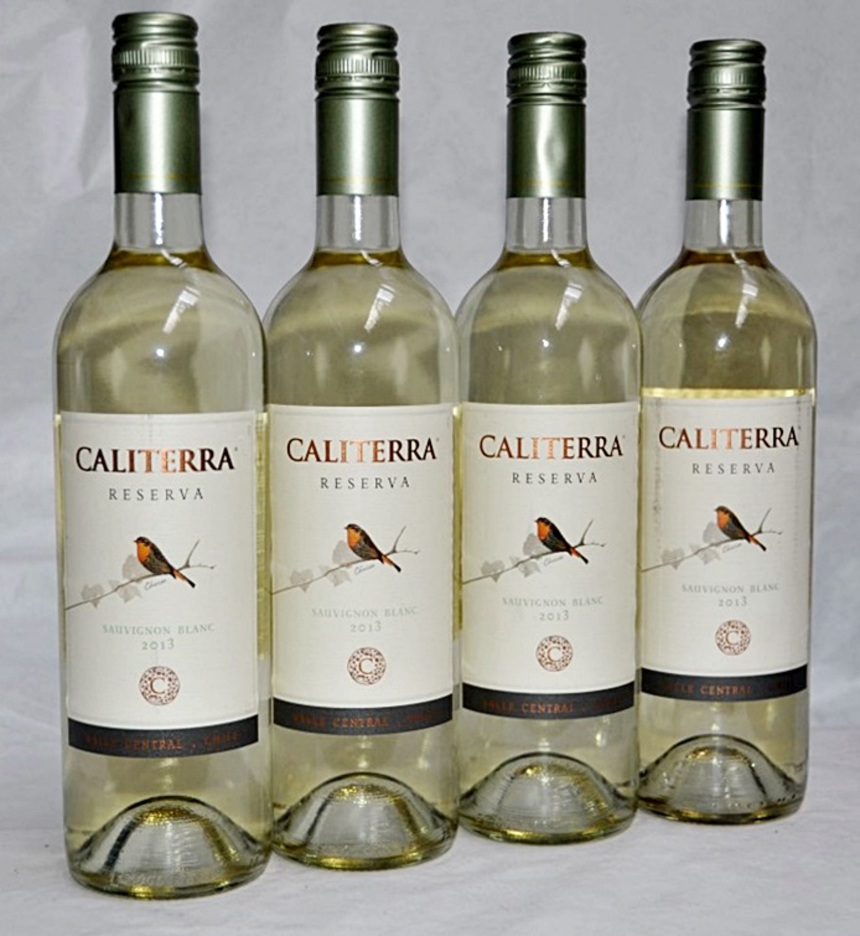 4 x 2013 Caliterra Reserva Sauvignon Blanc, Curico Valley, Chile - 2013 – Bottle Size 75cl -