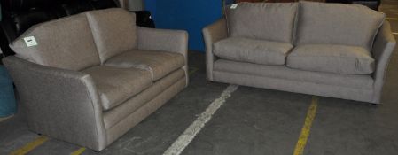 1 x 3 Seater & 2 Seater Lomond Sofa Set by Wade Upholstery – Comes in a Stunning Beige Fabric – Ex
