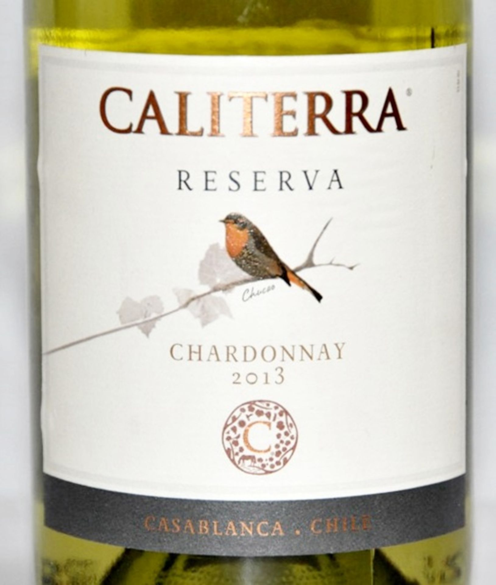 3 x Caliterra Reserva Chardonnay, Casablanca Valley, Chile - 2013 – Bottle Size 75cl - Volume 13. - Image 3 of 3