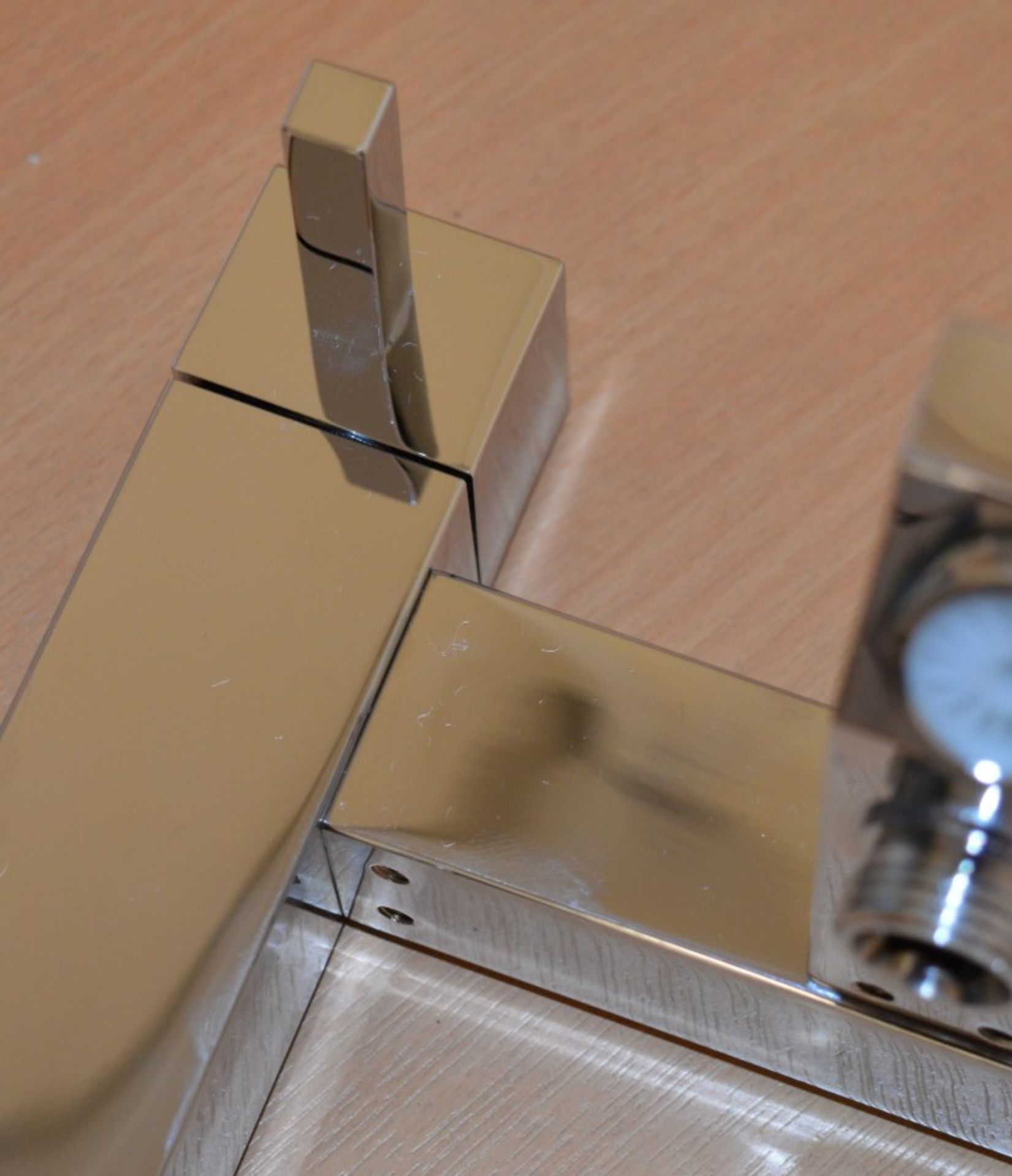 10 x Verona Deck Bath Shower Mixer Taps - Vogue Bathrooms - Modern Bath Mixer Tap in Bright Chrome - Image 8 of 16