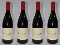 4 x Tamboerskloof Syrah Red Wines - South African Wine - Year 2008 - Bottle Size 75cl - Volume 14.5%