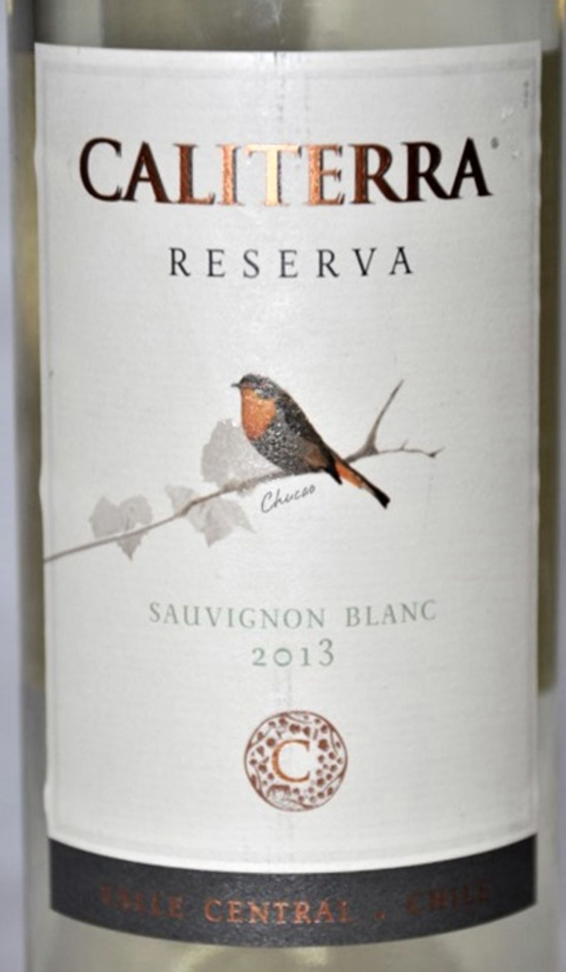 3 x 2013 Caliterra Reserva Sauvignon Blanc, Curico Valley, Chile - 2013 – Bottle Size 75cl - - Image 3 of 3