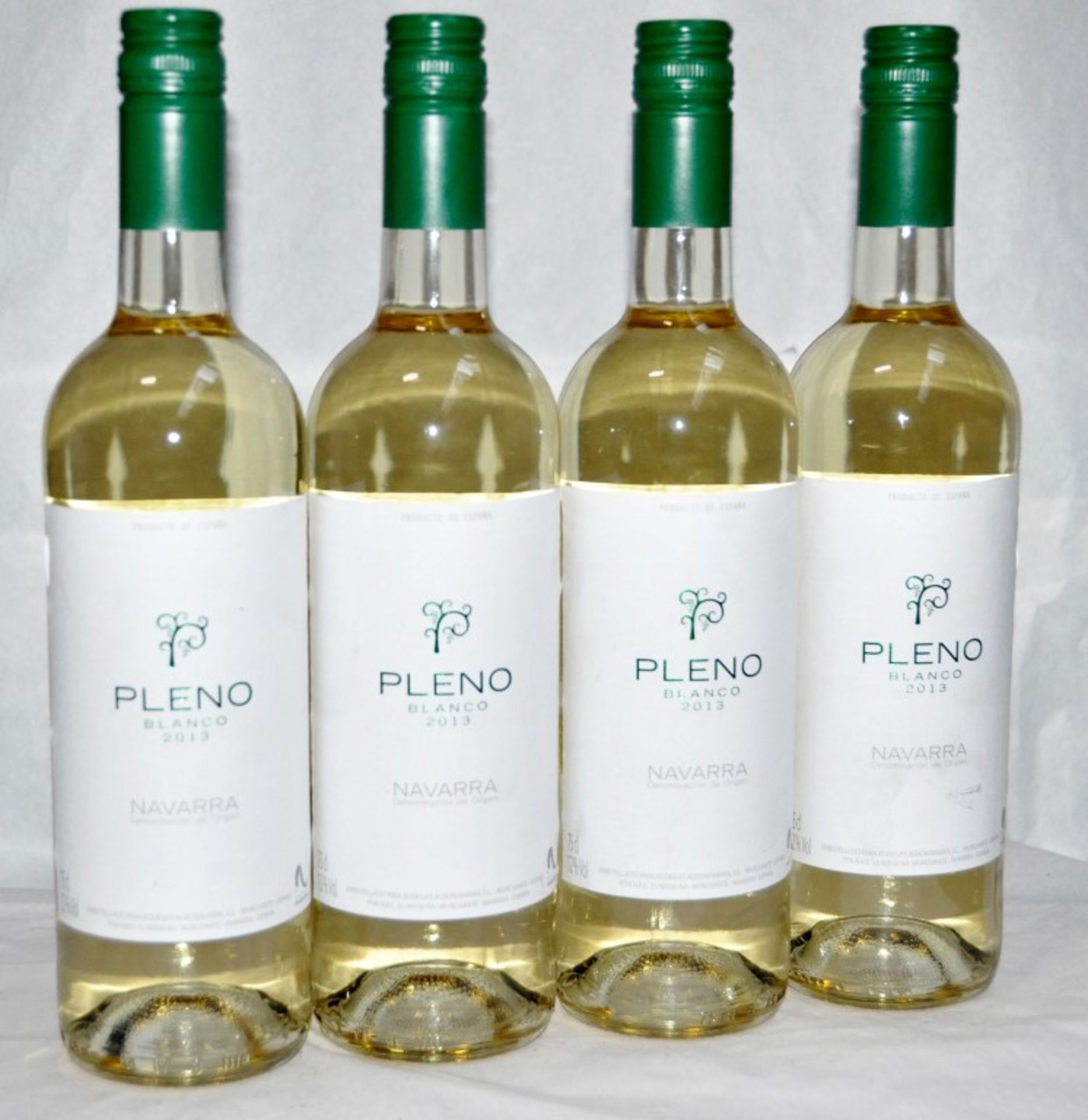 4 x Principe de Viana - Bodegas Brana Vieja Pleno Blanco, Navarra, Spain – 2013 - Bottle Size 75cl -