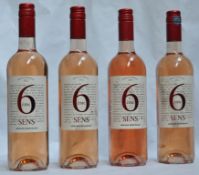 4 x Gerard Bertrand 6eme Sens Rose, France - 75cl Bottle Size - 12.5% Volume - CL101 - Ref W1191 -