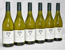6 x Manawa Chardonnay, Marlborough, New Zealand – 2010 - Bottle Size 75cl - Volume 13.5% - Ref W1161