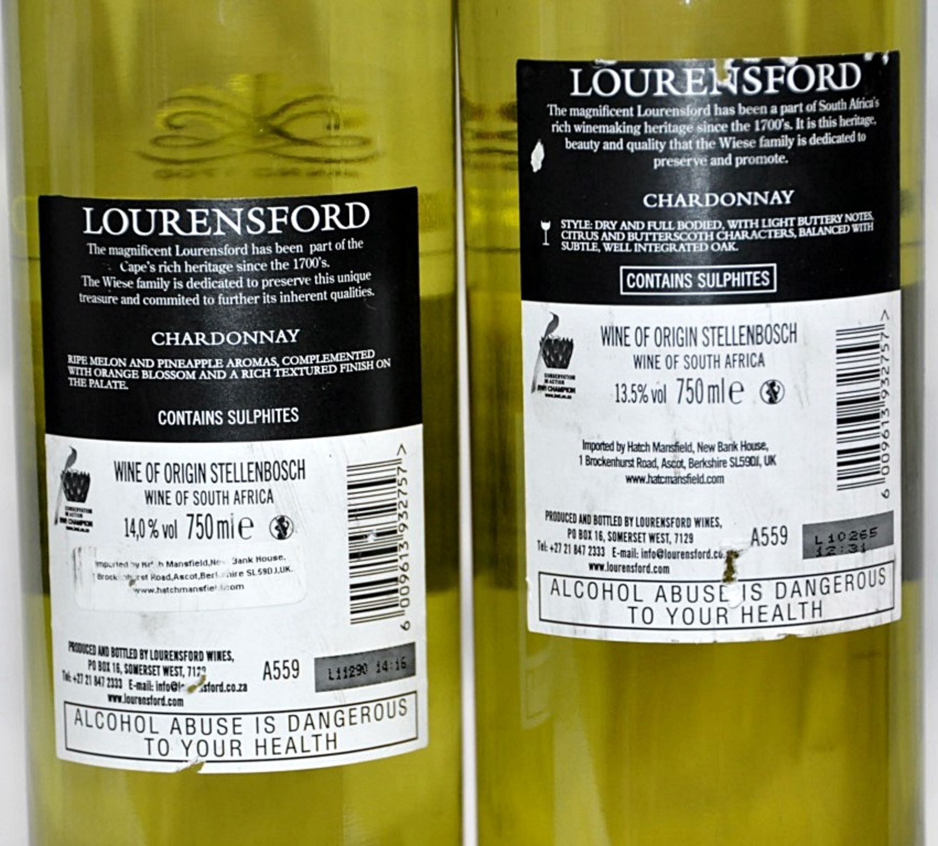 3 x Lourensford Sauvignon Blanc, Stellenbosch, South Africa – 2013 - Bottle Size 75cl - Volume 13.5% - Image 3 of 3