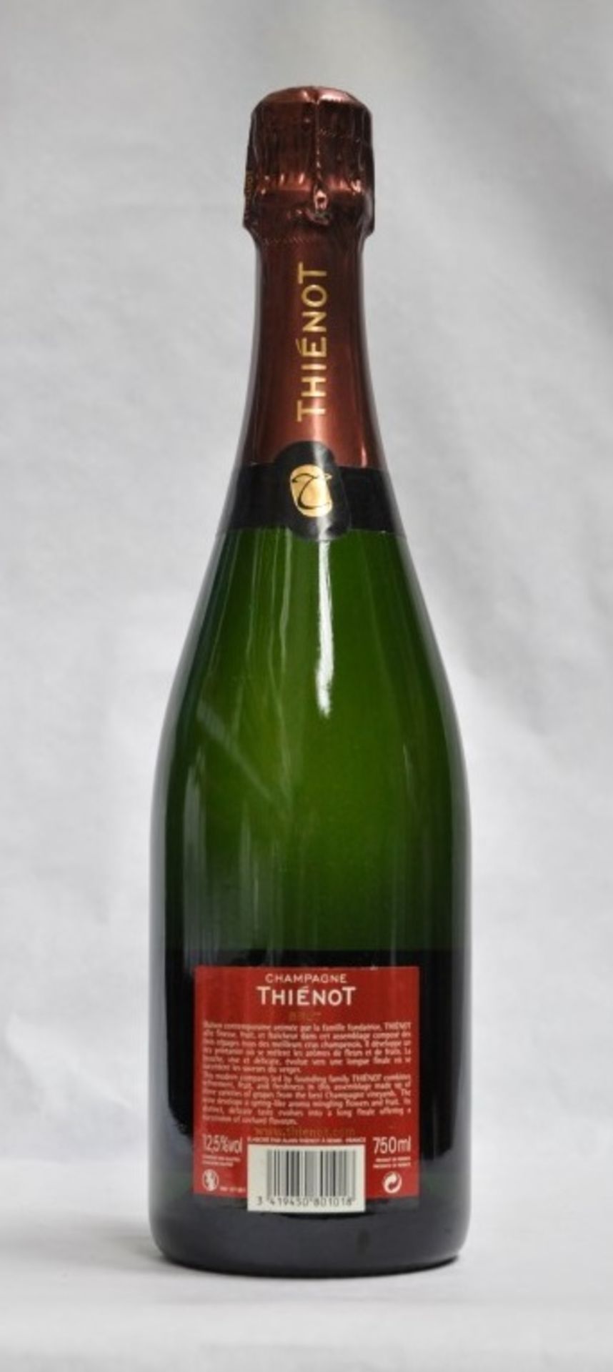 1 x Thienot Brut, Champagne, France – NV – Bottle Size 75cl – Volume 12.5% - Ref W1216 - CL101 - - Image 3 of 4