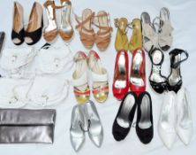 27 x Assorted Pairs Of Ladies Shoes + Handbags - Various Styles & Sizes – Box2016 - Ref: 0000 -