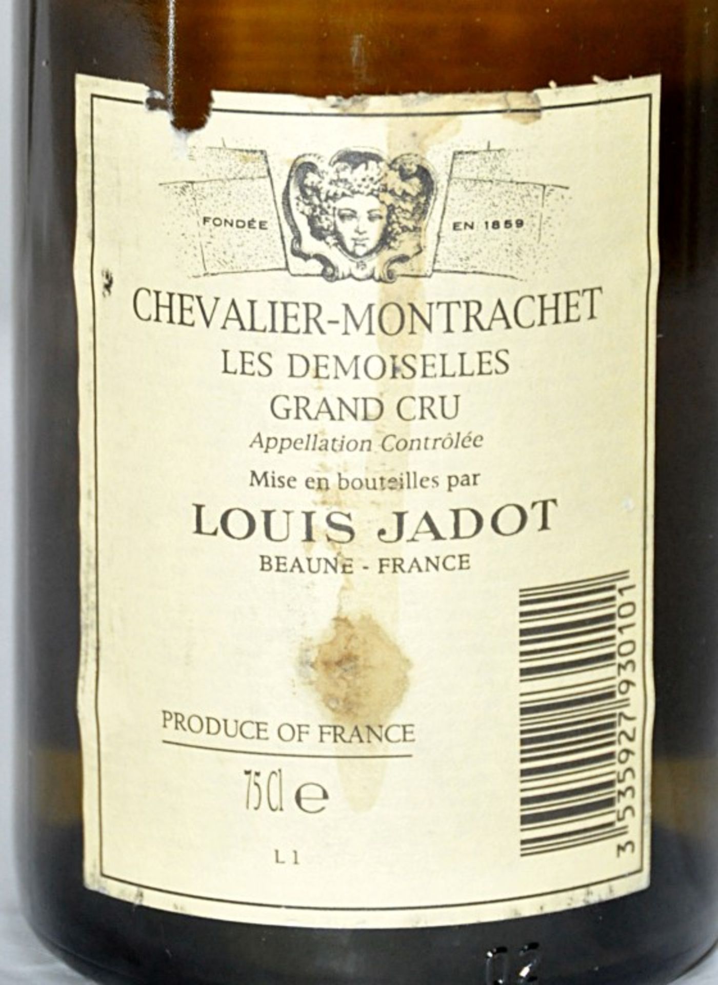 1 x Louis Jadot Domaine des Heritiers Les Demoiselles Chevalier-Montrachet Grand Cru, Cote de - Image 3 of 3