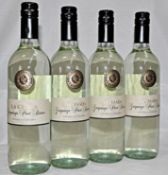 4 x La Casada Gaiganega Pinot Bianco – Italian Wine – 2013 - Bottle Sizes 75cl - Volume 12% - Ref