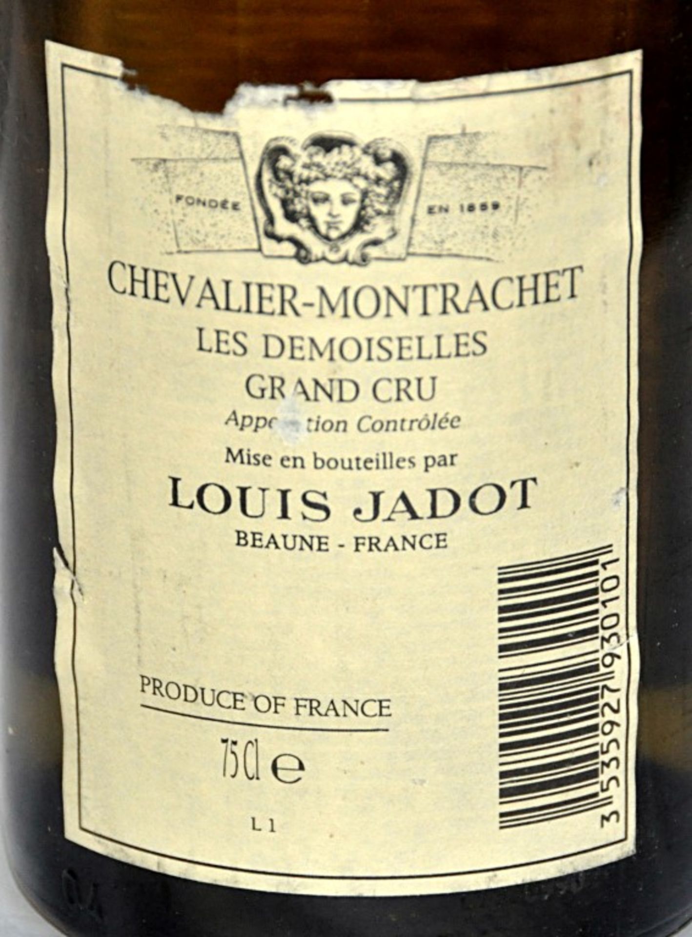 1 x Louis Jadot Domaine des Heritiers Les Demoiselles Chevalier-Montrachet Grand Cru, Cote de - Image 3 of 3