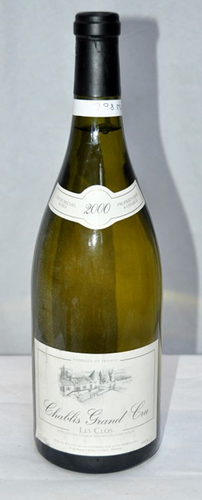 1 x Domaine Louis Michel & Fils Les Clos, Chablis Grand Cru, France – 2000 – Volume 13% - Size: