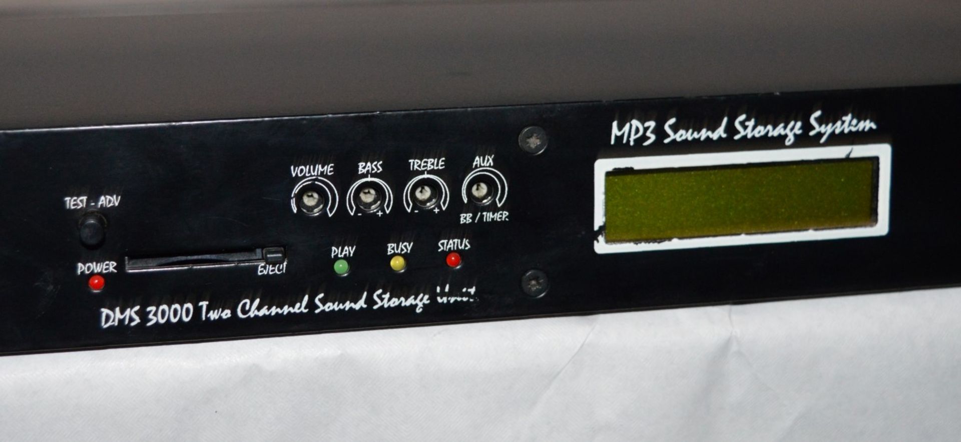 1 x DMS 3000 1U MP3 Sound Store Storage System With SD Card Slot - Golding Audio Ltd - Suited to - Image 5 of 5