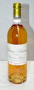 1 x 1989 Chateau Climens, Barsac, France – 1989 – Size 75cl Bottle - Ref W822 - CL101 - Location: