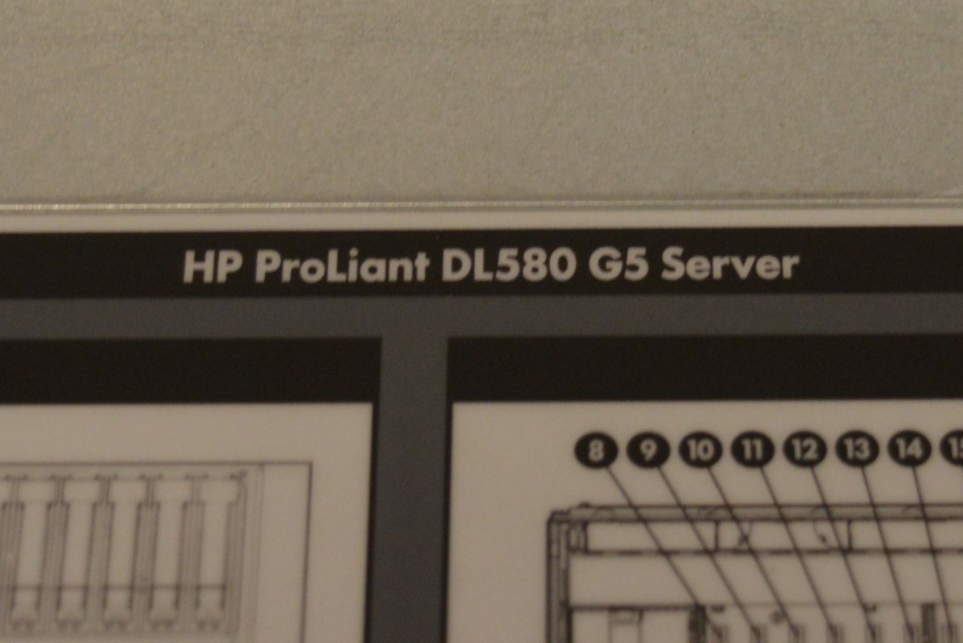 1 x HP Proliant DL580 G5 4U Rackmount File Server - Features 4 x 2.4ghz Intel Quad Core - Image 3 of 4