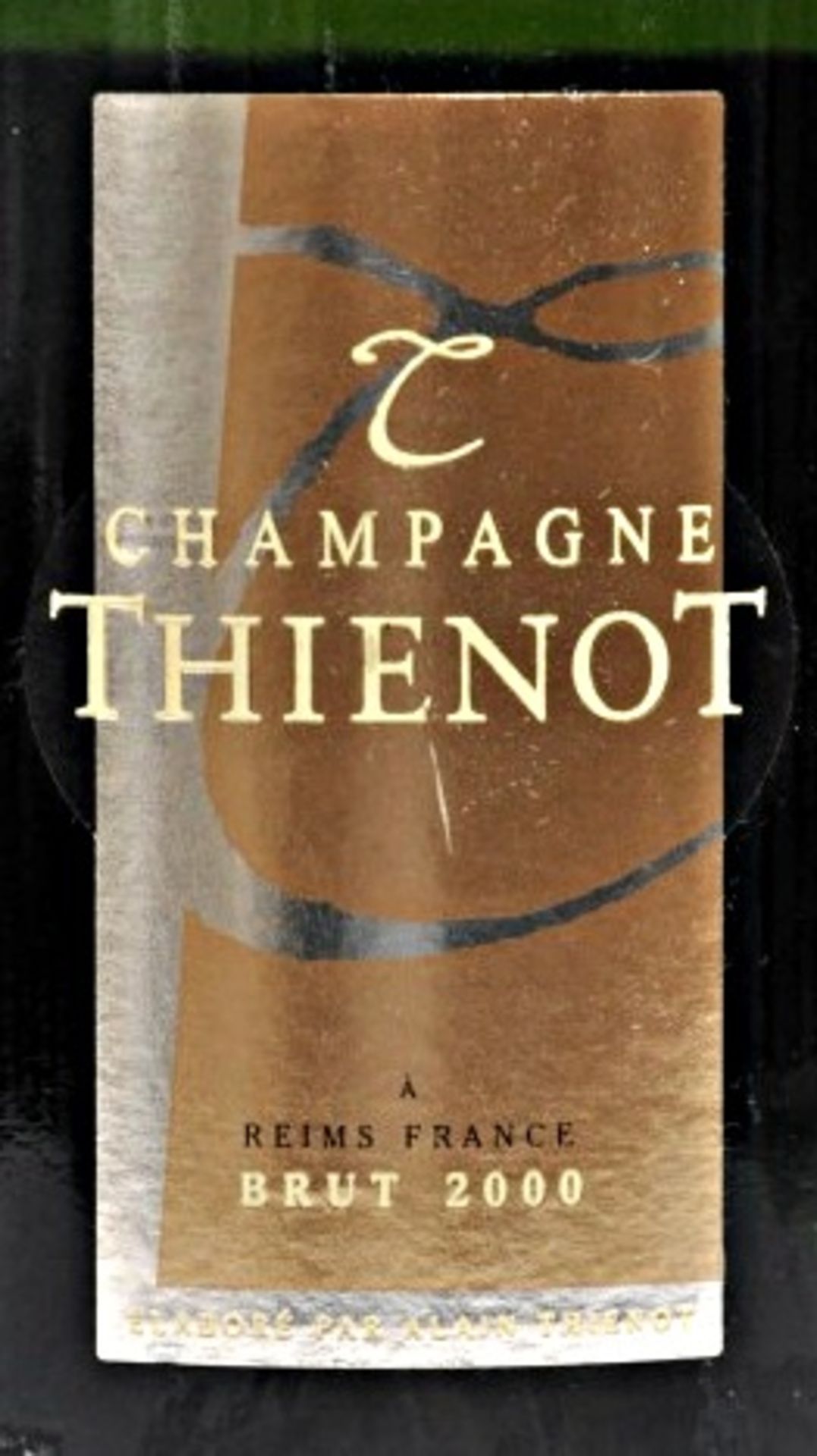 1 x Thienot Brut, Champagne, France – Bottle Size 75cl – 2000 – Volume 12.5% - Ref W1209 - CL101 - - Image 3 of 4