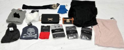 Approx 100 x Items Of Assorted Women's / Girls Fashion Accessories – Box2056 – Inc. Hats, Bags,
