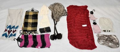 100 x Items Of Assorted Women's / Girls WINTER Clothing & Accessories – Box2022 – Winter Wear