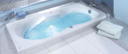 1 x Vogue Bathrooms Sapphire Double Ended Inset Bath Tub - Size: 1800 x 900mm - For The Ultimate