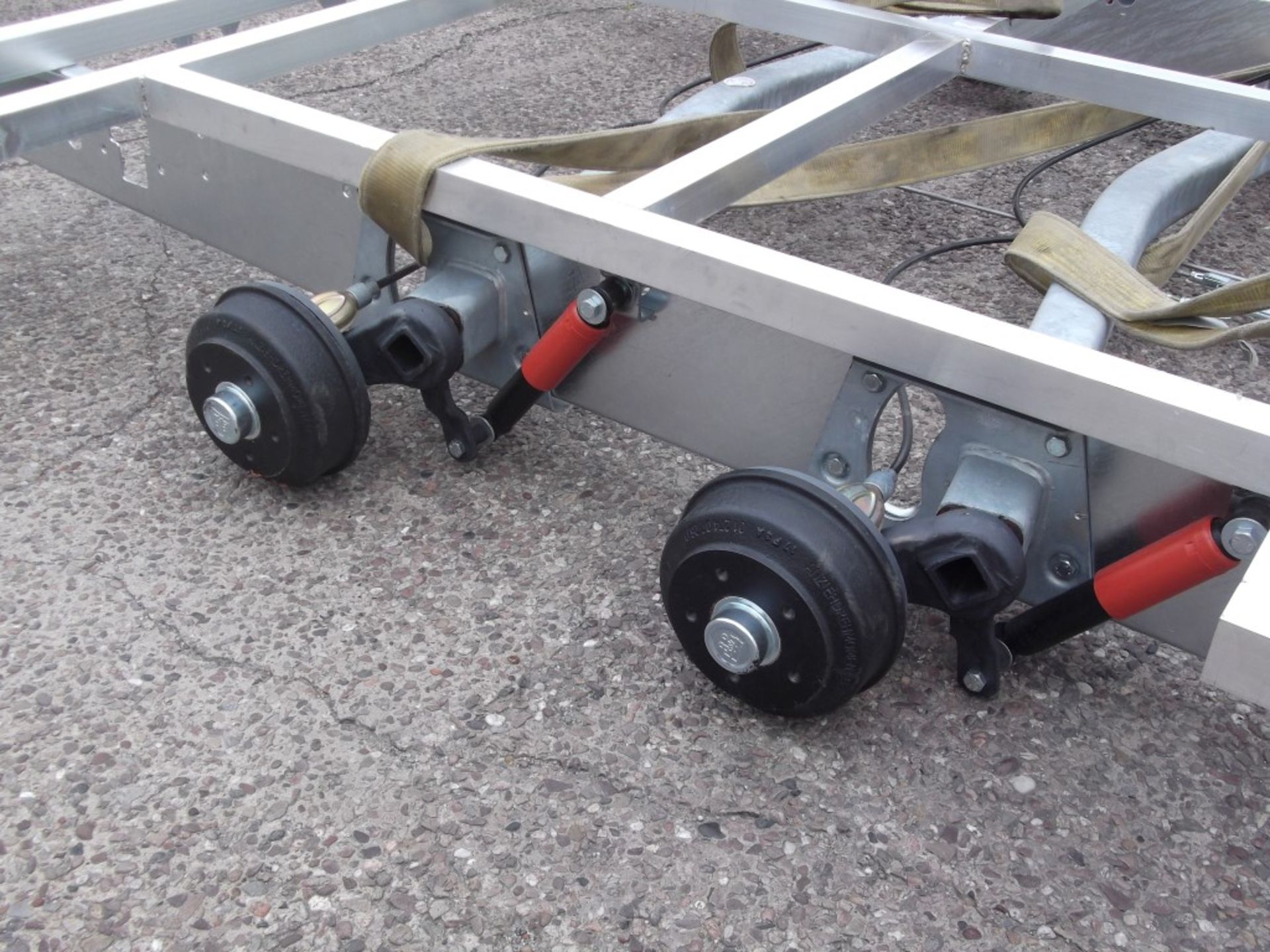 1 x Double Wheel Base Trailer - High Quality BPW Chassis - 5 Stud Wheels - Winterhoff WS3000 - Image 2 of 8