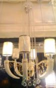1 x Italian Designed Ceiling Lamp – Brand New & Boxed With Remote - Code: EL2006 - CL056 – Location: