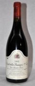 1 x Chambolle Musigny Hauts Doix Groffier Red Wine - French Wine - 2002 - Bottle Size 75cl -