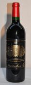 1 x Chateau Palmer Medoc Mahler Bess Red Wine - French - Vintage 1995 - Bottle Size 75cl - Volume