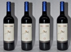 4 x Caliterra Reserva Merlot Estate Grown Red Wines - Chile - Year 2012 - Bottle Size 75cl -