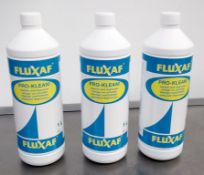 12 x Bottles Of Fluxaf "Pro-Klean" Professional Cleaner and Degreaser – Ref: CP09 – Supplied In 1