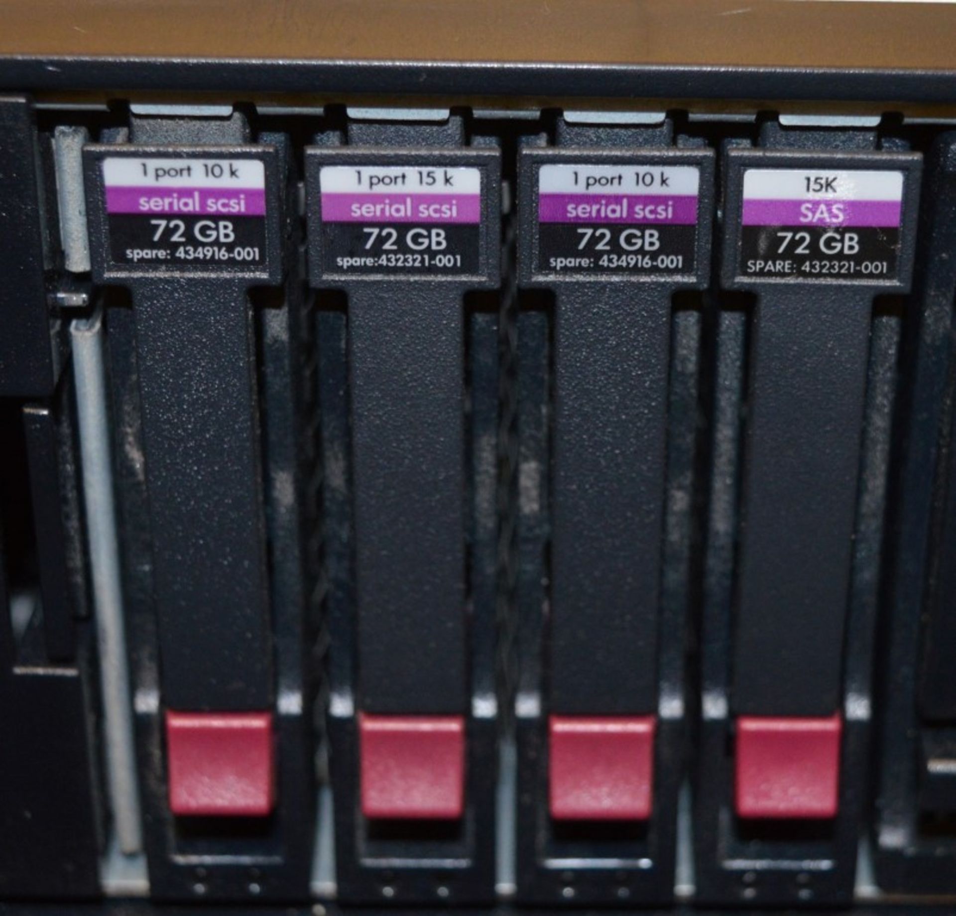 1 x HP Proliant DL580 G5 4U Rackmount File Server - Features 4 x 2.4ghz Intel Quad Core - Image 2 of 3