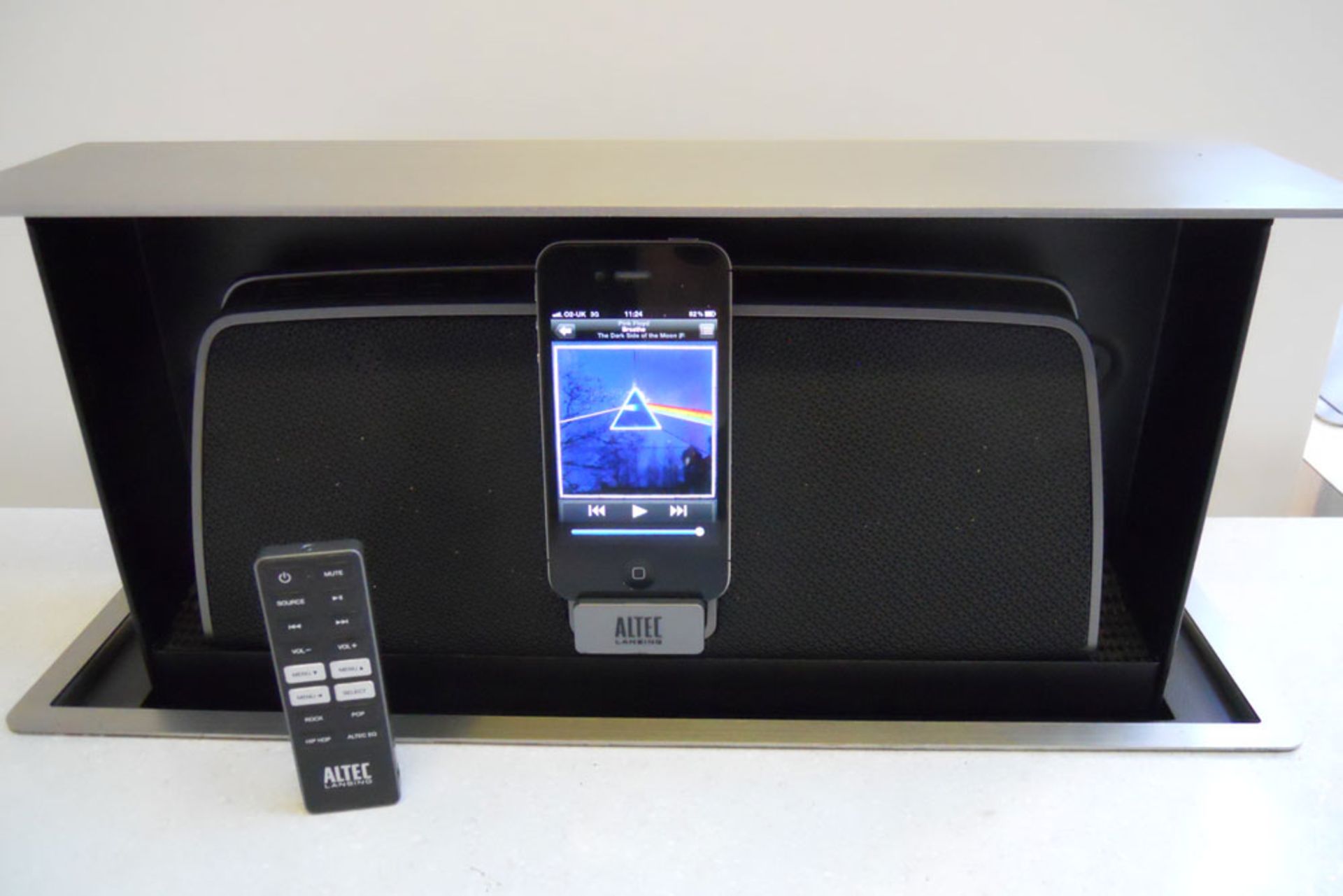 1 x S-Box Pop Up Kitchen iDock Docking Station - Stainless Steel - Altech Lansing Ipod Dock with - Image 2 of 5