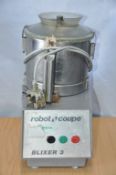 1 x Robot Coupe Blender/Mixer – Model Blixer 3 – See Full Description For Condition – Ref :