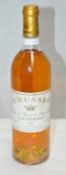 1 x Chateau Rieussec, Sauternes, France – 1983 – Size 75cl Bottle - Ref W819 - CL101 - Location: