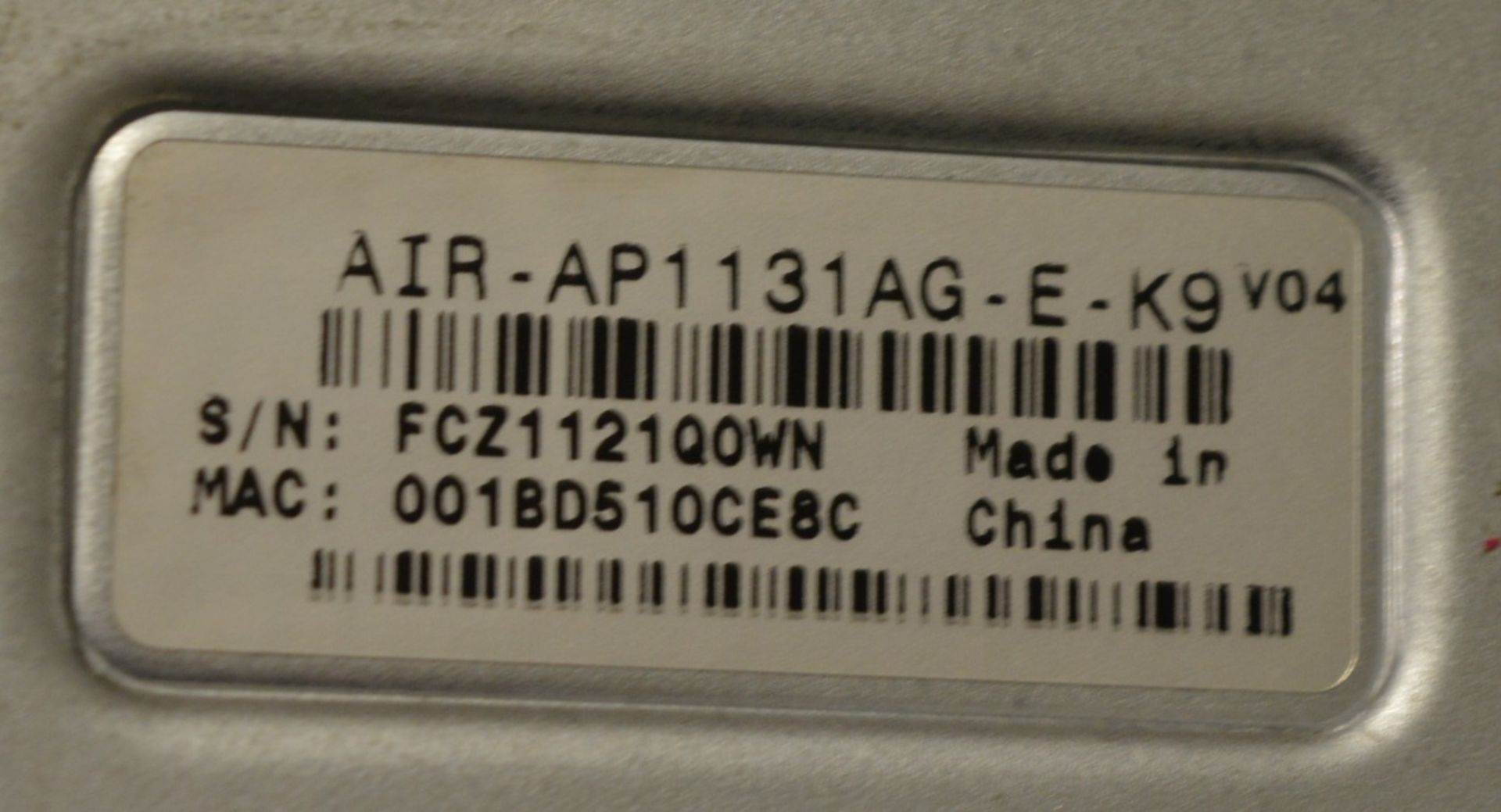 1 x Cisco Aironet 1131AG 54 Mbps Wireless G Router - Model AIR-AP1131AG-E-K9 - Low-profile - Image 5 of 5