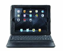 1 x Mi Genuine Leather IPAD CASE With Integrated Bluetooth 2.0 Keyboard - Wireless Keyboard, Upto 90