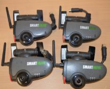 4 x SmarDrive Automotive Camera Monitors - Model SD-B - 12v/24v - With Brackets - CL011 -
