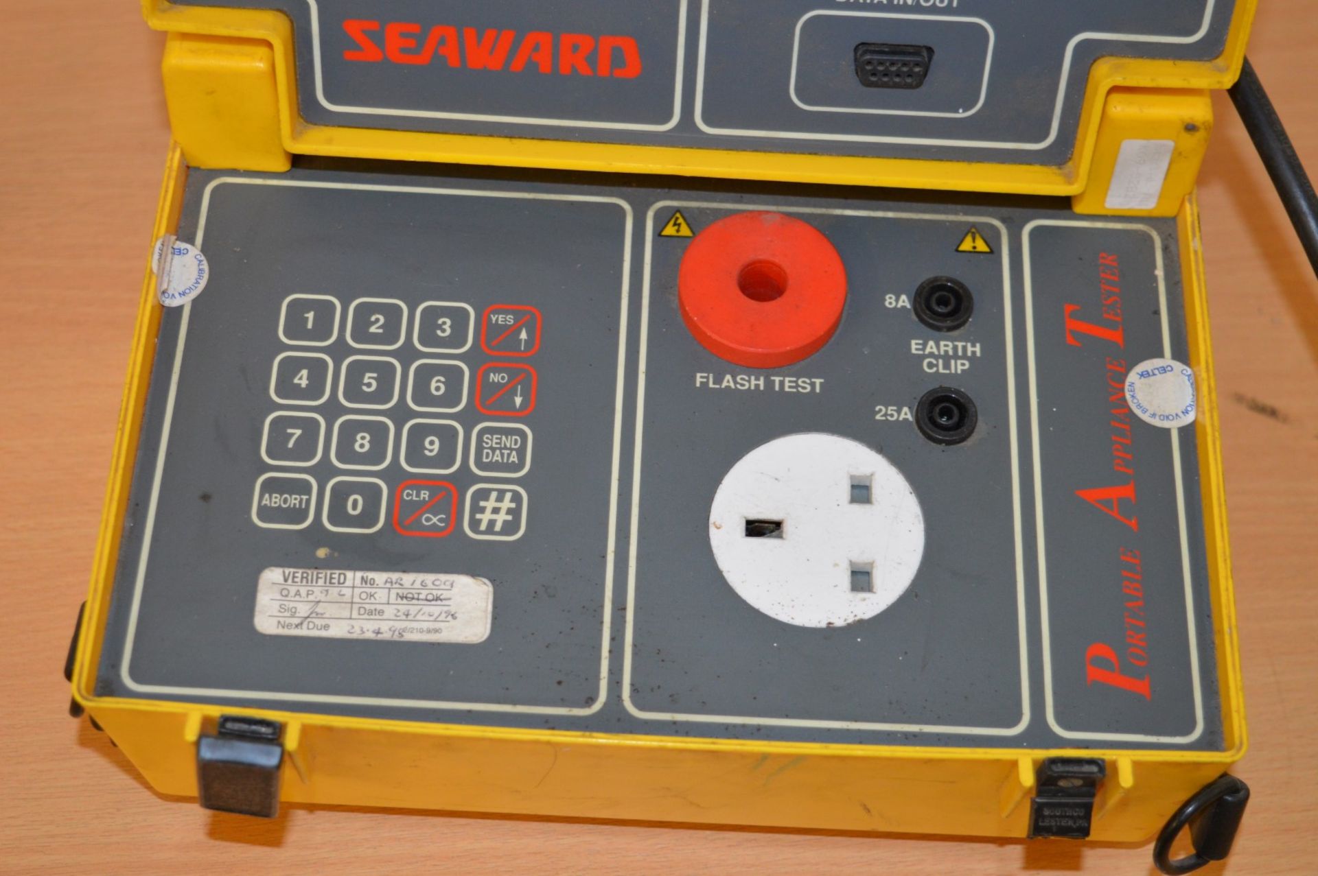 1 x Seaward PAT1000S Microprocessor Controlled PAT Tester - Designed For Testing UK 240v - Image 5 of 8