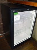 1 x Rhino Milan 600 Single Door GreenSense Bottle Cooler With Internal Shelves - BEER FRIDGE - Ideal