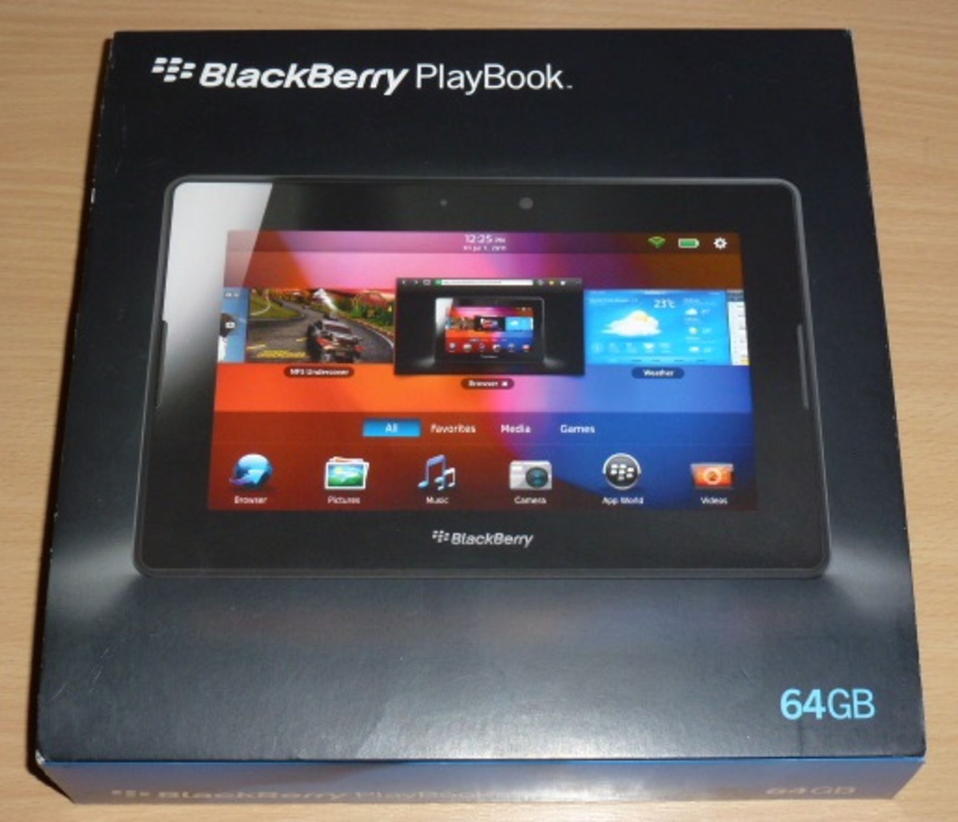 1 x Blackberry Playbook Tablet - 7 Inch Touch Screen - 1ghz Dual Core Processor - 64gb Storage - 1gb