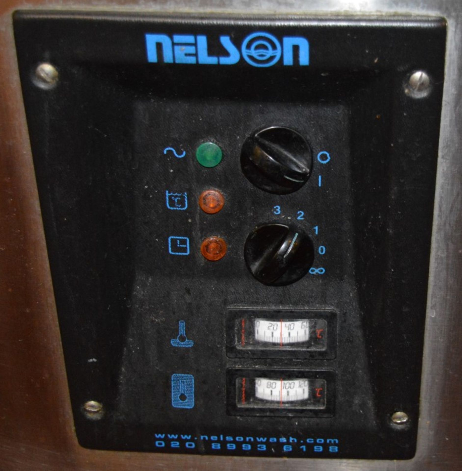 1 x Nelson SW1300 Pass Through Dishwasher - Ideal For Bars and Nightclubs - W70 x D80 cms - - Image 2 of 3