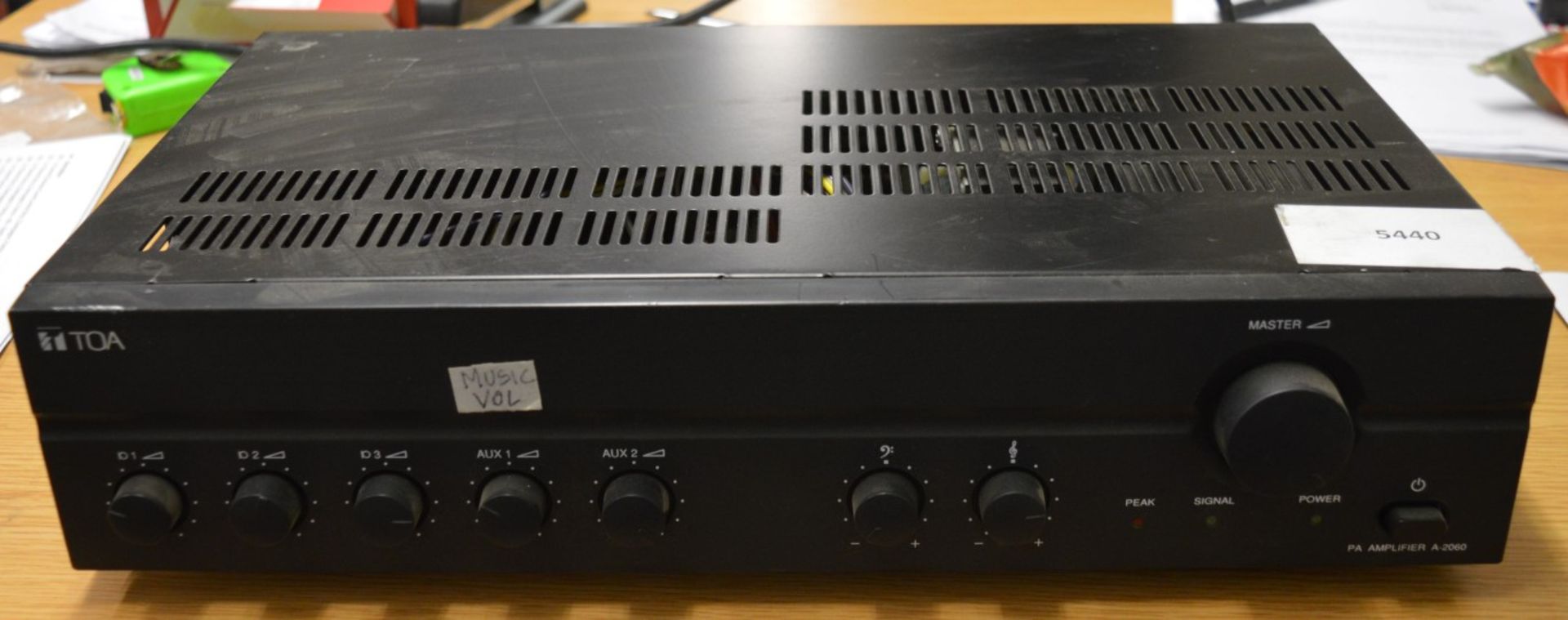 1 x TOA Power Amplifier - Model A-2060 - High Cost Performance Audio System Suitable For - Image 4 of 4