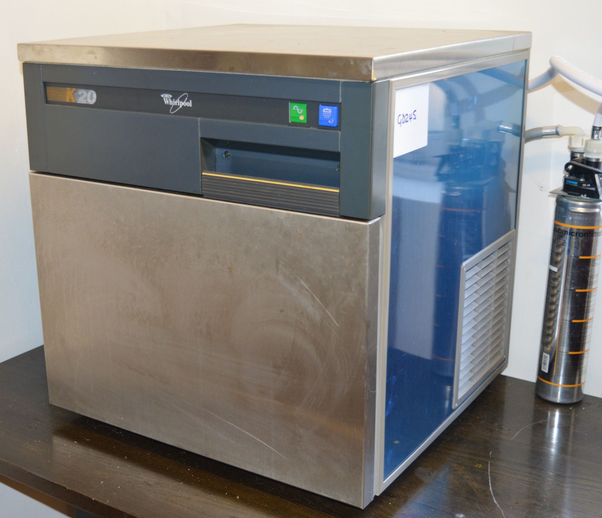 1 x Whirlpool K20 Counter Top Icer Maker 24kg / 24hr Production Rate - Automatic Operation - - Image 2 of 5
