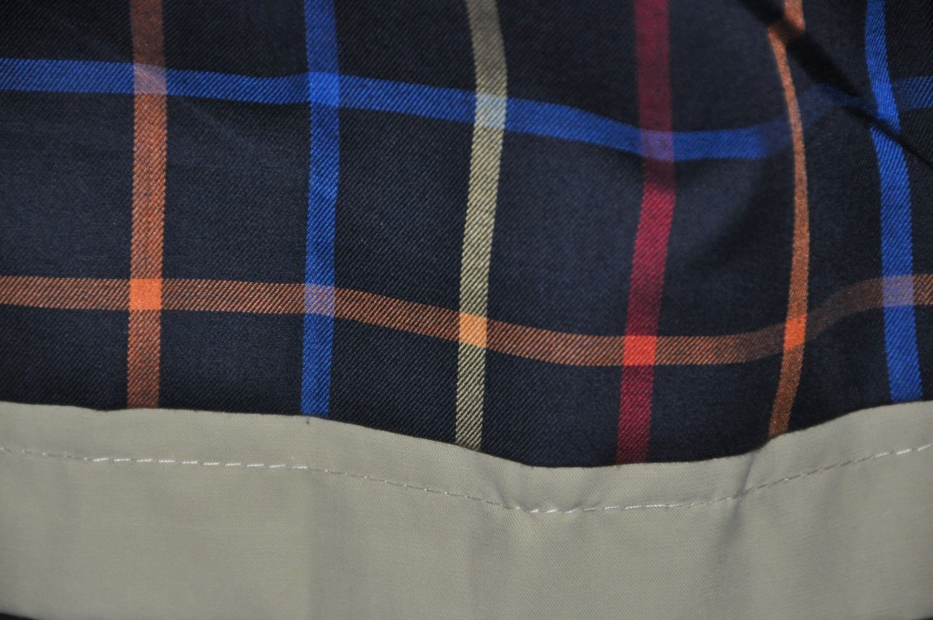 1 x Men's Trench Coat / Long Jacket By International Luxury Brand "Vasto" (BAD7107) – Size: Extra - Image 5 of 6