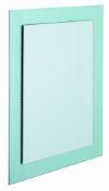 1 x Vogue Kaylo Bathroom Wall Mirror - Size 600 x 800mm – Bevelled Mirror Mounted on Modern