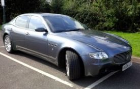 1 x Maserati Quattroporte V8 4 Door DuoSelect - 2006 '06 plate - Grigio Palladio Metallic Finish -