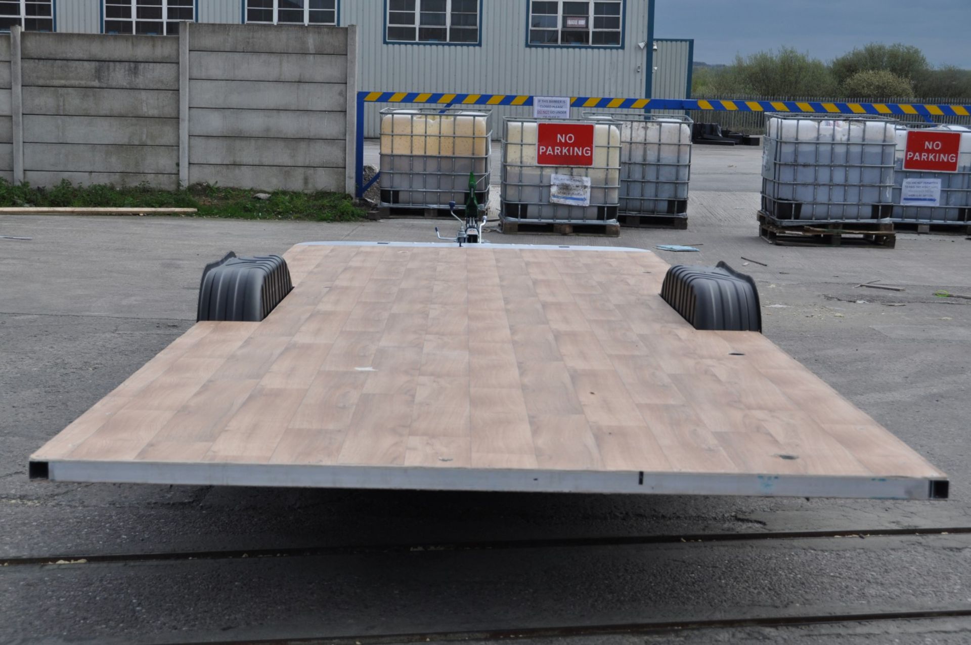 1 x Double Wheel Base Flatbed Trailer / Caravan Base - High Quality BPW Chassis - Winterhoff - Image 4 of 13