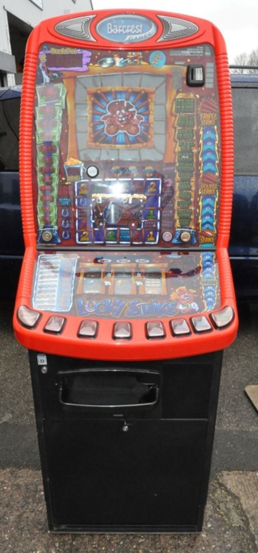 1 x "LUCKY STRIKE" Arcade Fruit Machine - Manufacturer: Barcrest (2005) - Pre-Owned In Good - Image 2 of 14