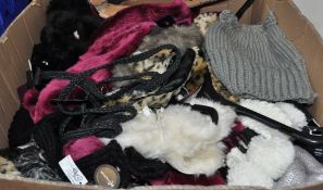 Approx 130 x Items Of Assorted Women's / Girls Clothing & Accessories – Box2220 – Inc Hats, Scarves,