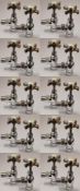 10 x Vogue Bathrooms Pairs of Classical Chrome Radiator Valves - Product Code: VKRADC1 - Brand New